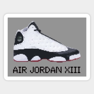 AJ XIII - Pixelated art Magnet